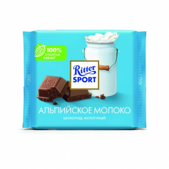 ������� Ritter Sport ���������� ������ 100 ��